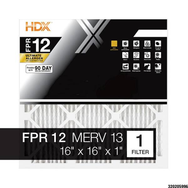 Filterbuy 16x16x1 MERV 13 Health Defense, Pleated HVAC AC Furnace Air Filters (3-pack - View #10