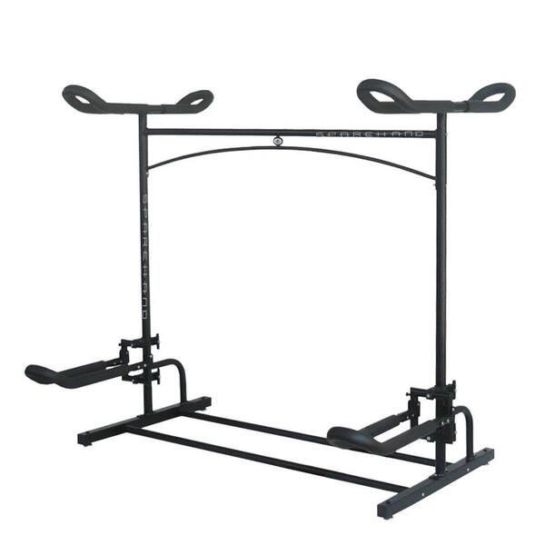 Stoneman Sports Sparehand Laguna Plus Freestanding Double Kayak or Canoe Storage Rack