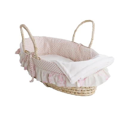 wicker baby cribs