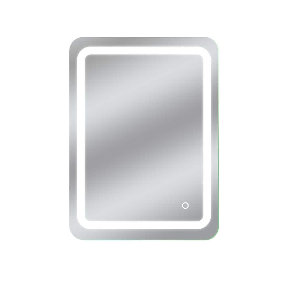 Egret 24 in. W x 34 in. H Frameless Rectangular LED Light Bathroom Vanity M