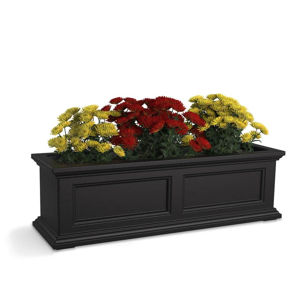 Mayne Fairfield Window Box 3FT Black