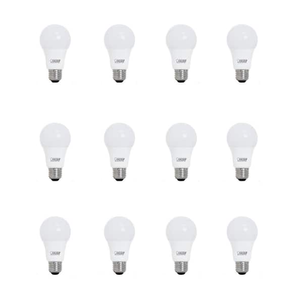 LOT of 12 BPOM60DM/950CA/GU24 Feit Electric 60W 90 CRI Light Bulbs-Daylight