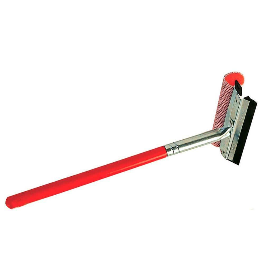 Ettore Auto Squeegee Scrubber with 16 in. Handle 59816 The Home Depot