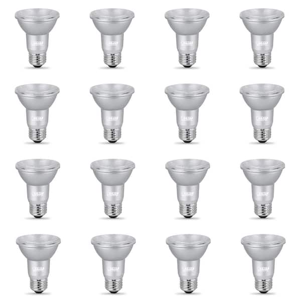 Feit Electric 50-Watt Equivalent (5000K) PAR20 Dimmable LED Energy Star Flood Light Bulb, Daylight (Case of 12)