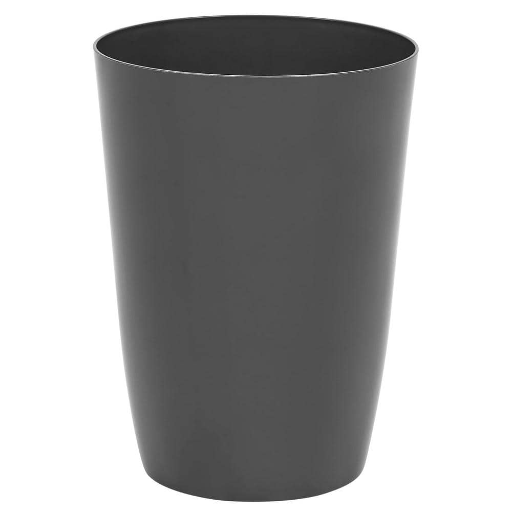 2 Gal. Grey Open Top Garbage Outdoor Can