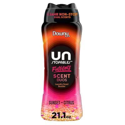 Downy 21.1 oz. Unstoppables Fusions 2 in 1 Sunset Citrus Scent Booster Beads