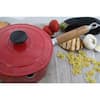 Chasseur French Enameled 2.5 qt. Cast Iron Sauce Pan in Red with Lid  CI_3483R_CI_59 - The Home Depot