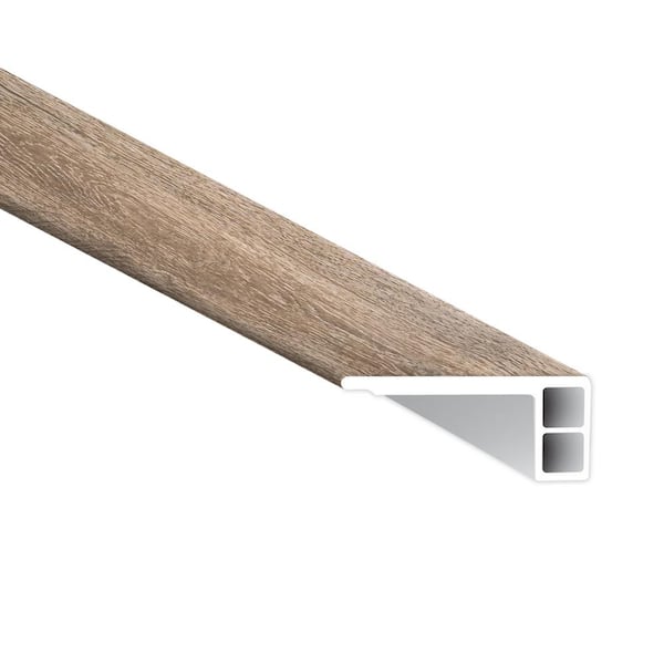 MSI Tinslee 0.75 in. T x 2.75 in. W x 94 in. L Luxury Vinyl Flush Stair Nose Eased Edge Molding Trim