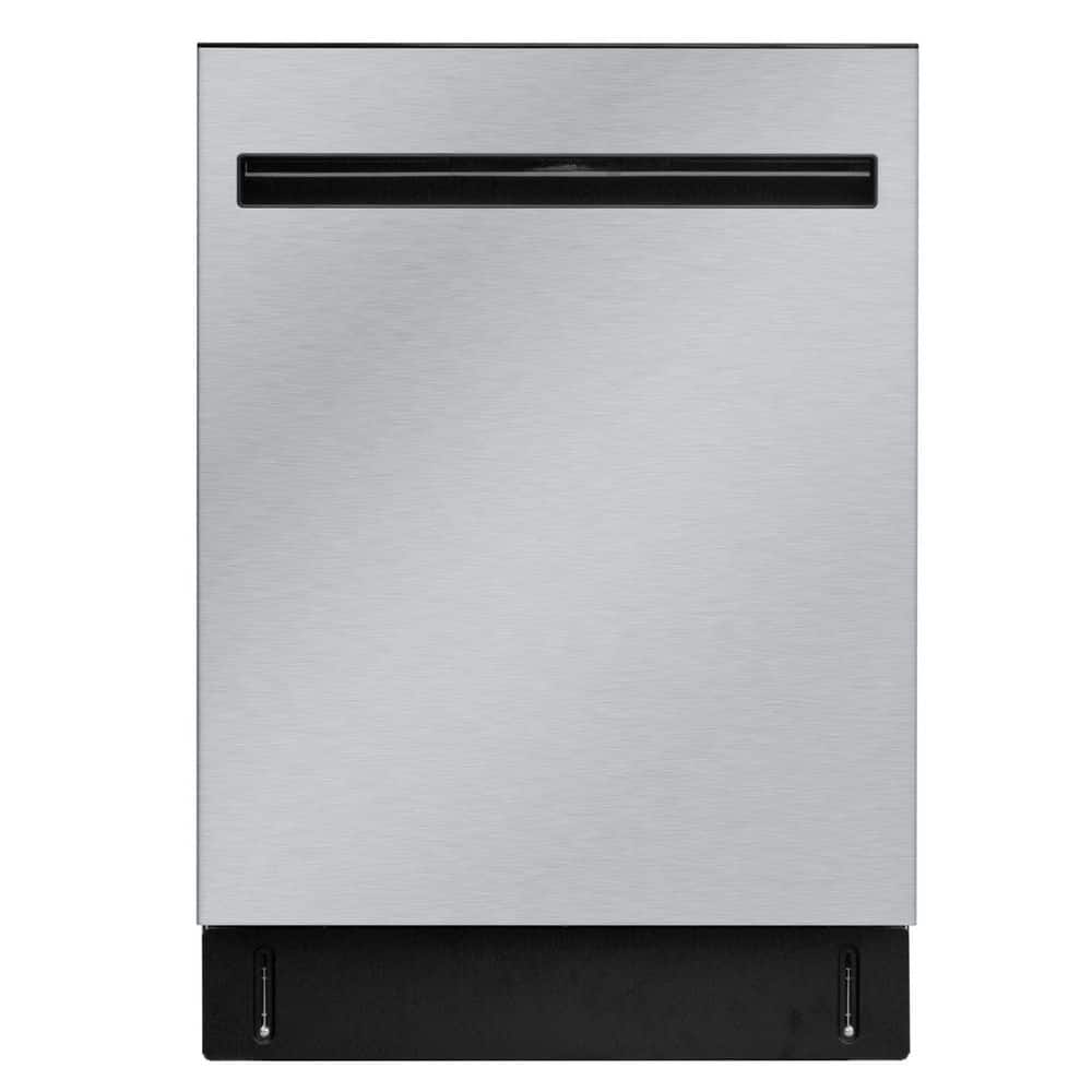 24 in. Built-In Top Control Dishwasher with 3 Racks, Ultra-Quiet 49 DbA, Stainless Steel