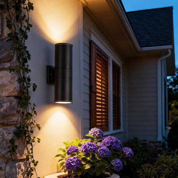 HCIDNLI Outdoor Lights Wall Mount, Modern Cylinder Exterior Wall Light HCIDNLI Outdoor Lights Wall Mount, Modern Cylinder Exterior Wall Light