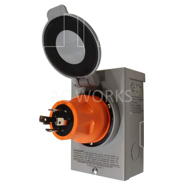Details about   Flexible Temporary Power Adapter NEMA L14-30P to CS6364 by AC WORKS® 