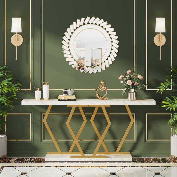 https://images.thdstatic.com/productImages/b2432398-a43d-401b-86df-4fc286fb1cee/svn/faux-marble-white-console-tables-rmbb-f1681-31_600.jpg