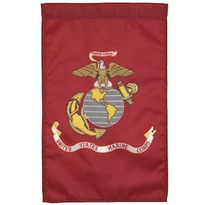 12 in. x 18 in. Nylon U.S. Marine Corps Garden Flag