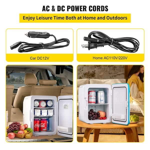 Power Cord Extension Cord Black DC 12V For Car Mini Fridge Accessories