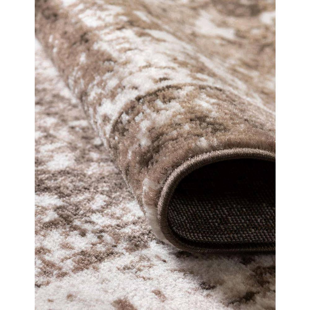 Sofia Light Brown Rectangular Synthetic Indoor Area Rug