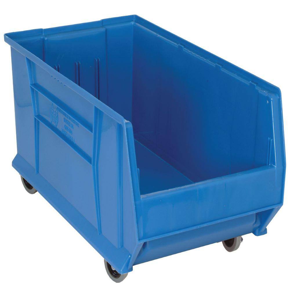 QUANTUM STORAGE SYSTEMS 30 in. Quantum Hulk Mobile 24 Gal. Storage Tote