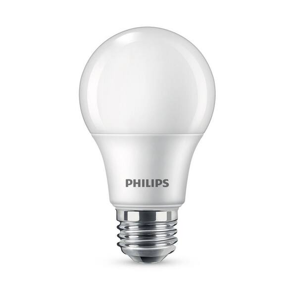 Wat leuk vasthouden Smelten Philips 40-Watt Equivalent A19 Non-Dimmable E26 LED Light Bulb Soft White  2700K (4-Pack) 565341 - The Home Depot