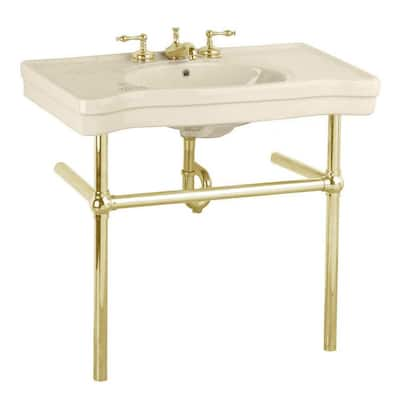 Bone Bathroom Sinks Bath The Home Depot