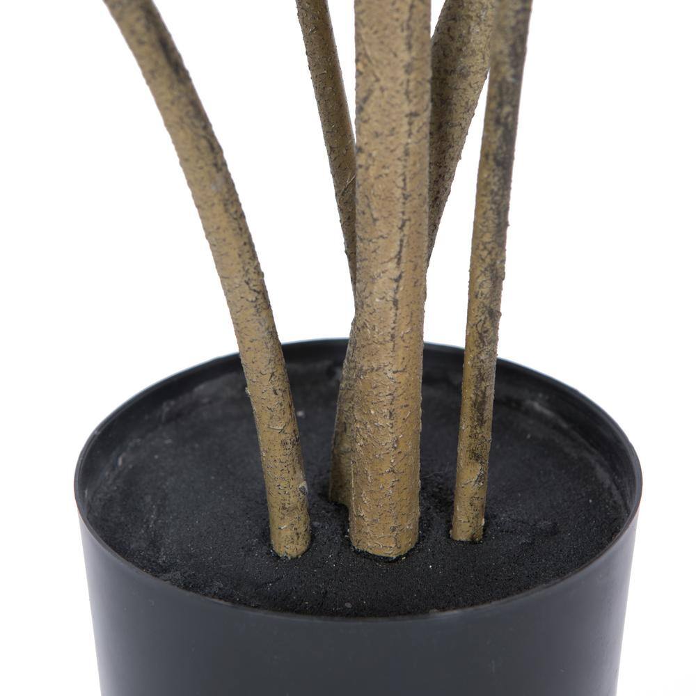 Elegant 6' Green Potted Faux Cotinus Coggygria Floor Plant