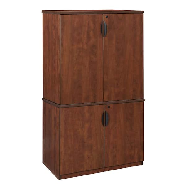 Regency Magons 29 in. Cherry Storage Cabinet with Second 35 in. Storage Cabinet