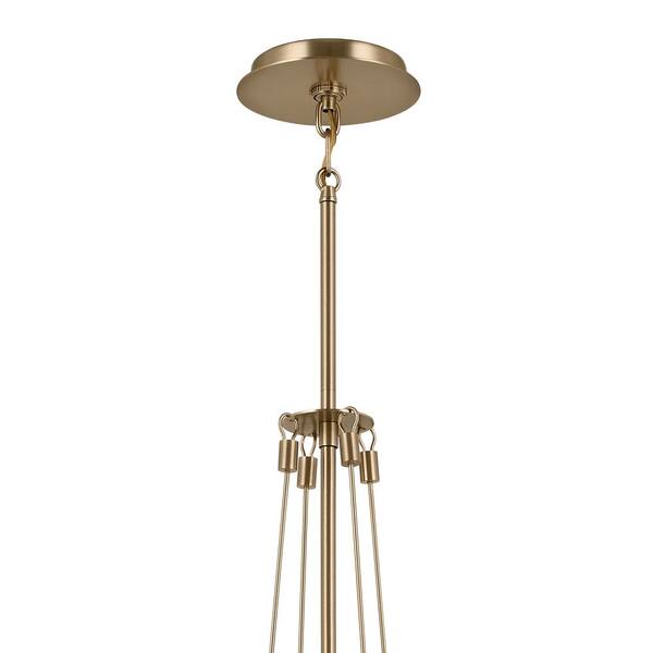 KICHLER Albers 18.25 In. 1-Light Champagne Bronze Modern Kitchen 