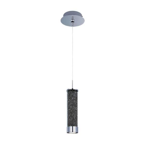 Filament Design Coit 1-Light Polished Chrome LED Ceiling Pendant