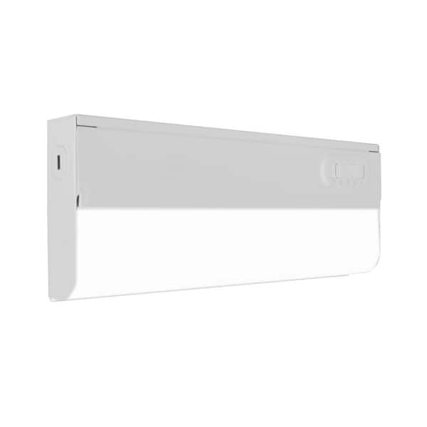 NICOR UCB Series 9 in. Hardwired White Selectable Integrated LED Under Cabinet Light