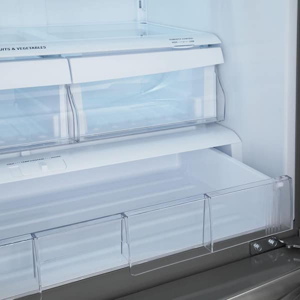 LG 20.9 cu. ft. French Door Refrigerator in Stainless Steel with
