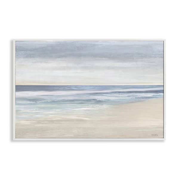 Subtle Beach Ombre by Amber Sterling White Framed Nature Giclee Art Print 20 in. x 30 in.