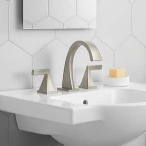 Katun 8 in. Widespread 2-Handle Bathroom Faucet in Vibrant Brushed Nickel