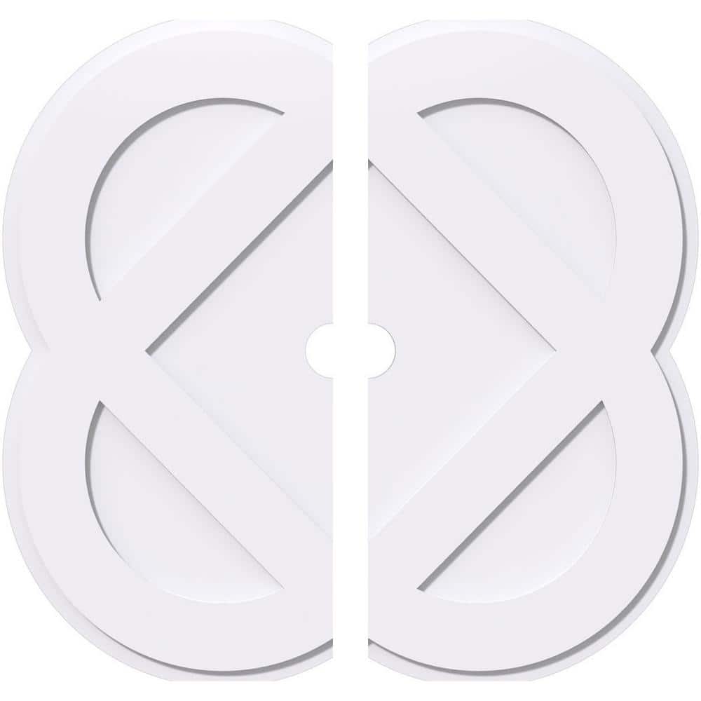 1 in. P X 14-1/4 in. C X 36 in. OD X 3 in. ID Charlotte Architectural Grade PVC Contemporary Ceiling Medallion Two Piece price history on PriceWatchPro