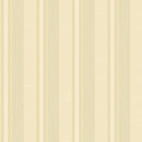 Unbranded Palazzo 2 Collection Yellow Silk Stripe Vinyl on Non-Woven Non-Pasted Wallpaper Roll