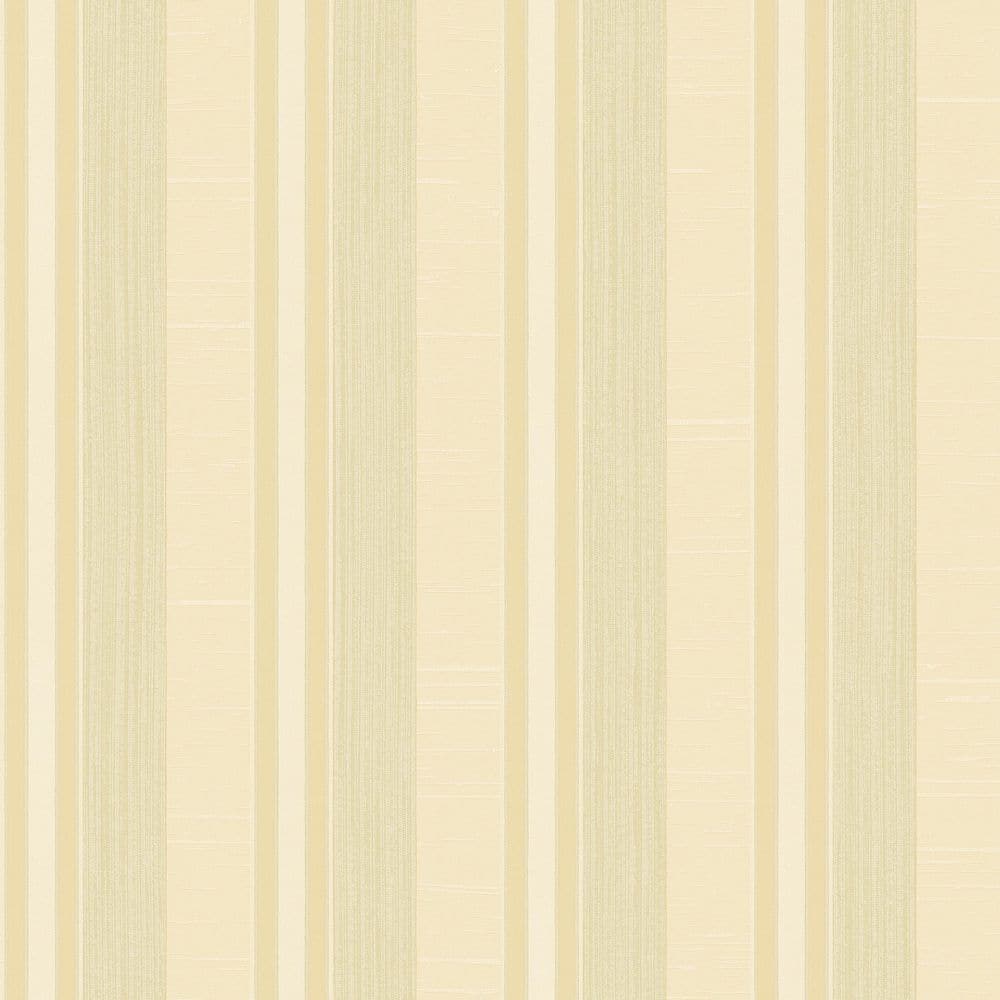 Palazzo 2 Collection Yellow Silk Stripe Vinyl on Non-Woven Non-Pasted Wallp