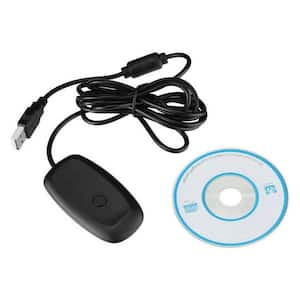 USB Gaming Receiver Adapter Wireless Controller for Window PC Compatible with XBOX 360