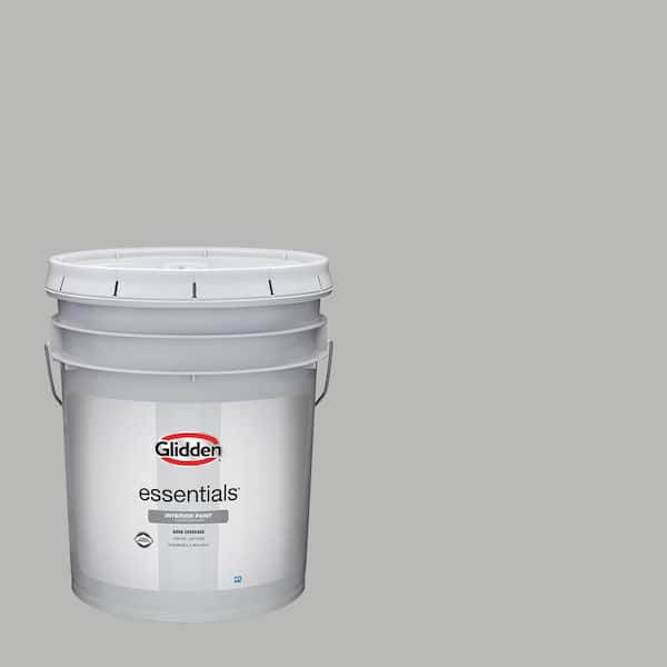 Glidden Essentials 5 gal. PPG0995-4 Pigeon Feather Flat Interior Paint