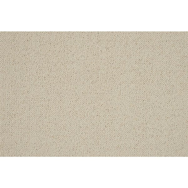 Natural Harmony Bismarck - Color Ivory Berber White Carpet