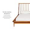 Walker Edison Furniture Company Spindle Back Solid Wood Queen Bed in Caramel HDQSPINCA
