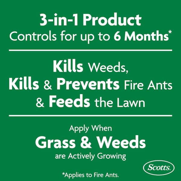 Turf Builder 26.64 lbs. 8,000 sq. ft. Southern Triple Action, Weed Killer, Fire Ant Preventer, Lawn Fertilizer