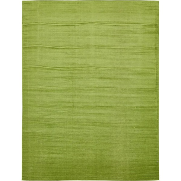 Williamsburg Solid Green 9' 0 x 12' 0 Area Rug