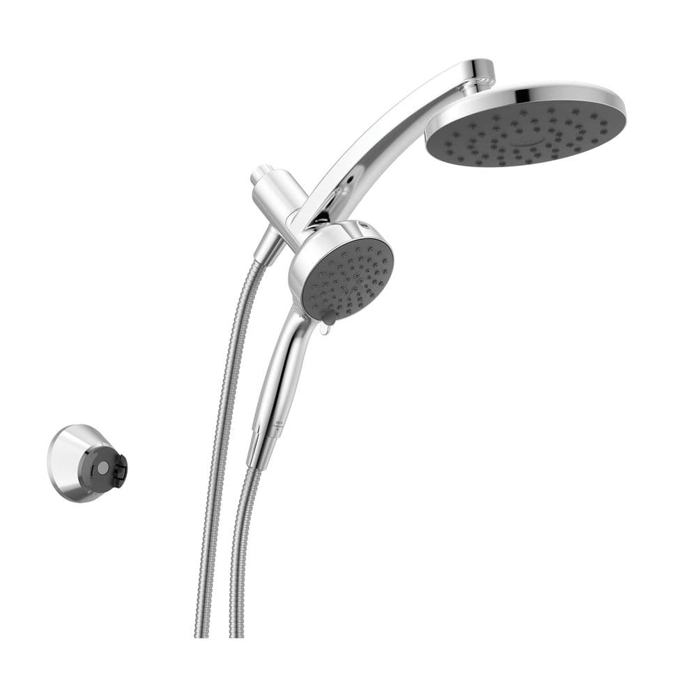 Delta PivotPro 6-Spray Wall Mount Dual Fixed and Handheld Shower