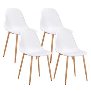 Sculpted Dining Chair, Set of 4, White