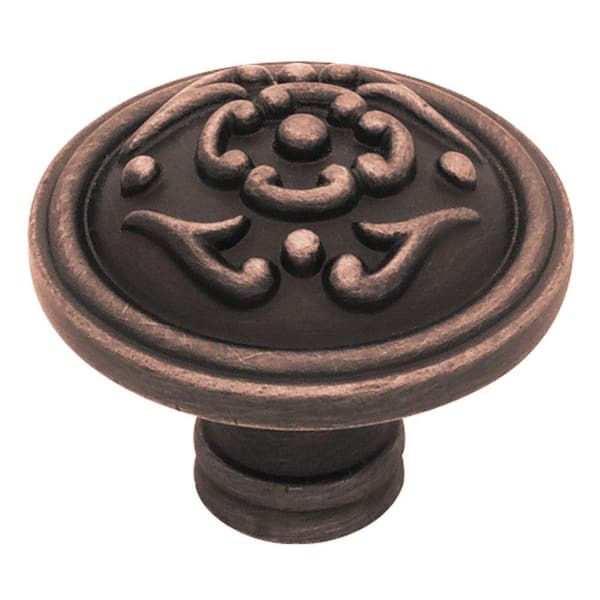 French Lace 1-1/2 in. (38mm) Venetian Bronze Round Cabinet Knob French Lace 1-1/2 in. (38mm) Venetian Bronze Round Cabinet Knob