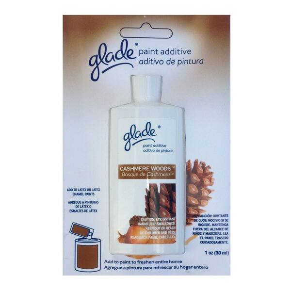 Glade 1 oz. Cashmere Woods Paint Fragrance Additive PACM12 The Home Depot
