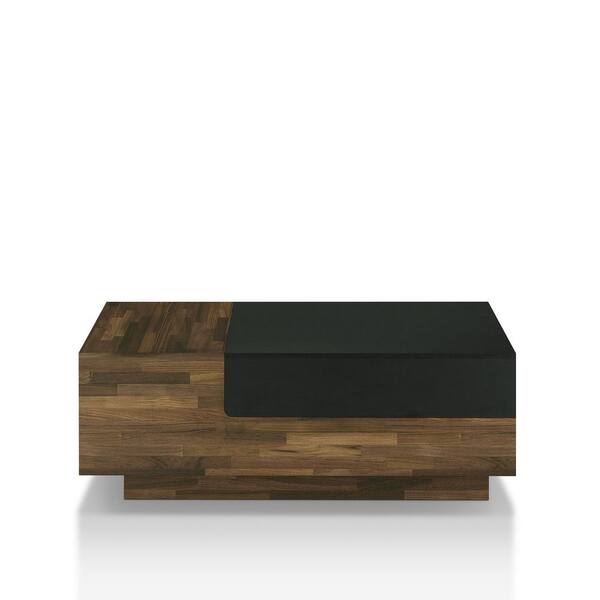 Furniture of America Quarterman 47.28 in. Light Hickory