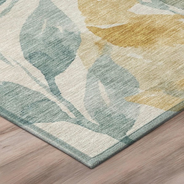 Chantille Machine Washable Indoor/Outdoor Abstract ACN2960 Ivory 3 ft. x 4 ft. Area Rug