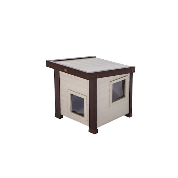 New Age Pet Small Outdoor Albany Feral Cat Shelter ECTH350 - The Home Depot