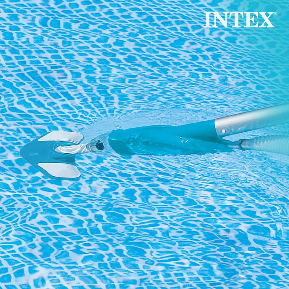Deluxe Pool Cleaning Kit with Telescoping Aluminum Shaft and Attachments