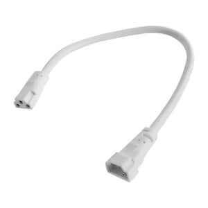 Vivid II 12 in. White Connector Cord