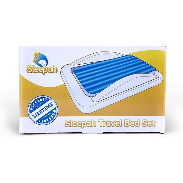 Portable Bed Air Mattress set for Kids Sleapah Inflatable Toddler Travel Bed 