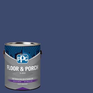 1 gal. PPG1168-7 Egyptian Violet Satin Interior/Exterior Floor and Porch Paint